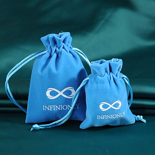 INFINIONLY Fashion Bracelets bracciale infinito argento oro rosa zirconi