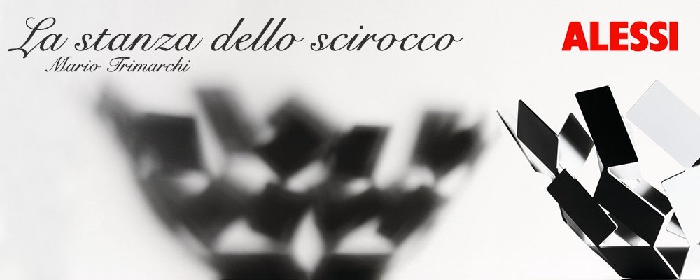 Alessi Scirocco MT07 vassoio mensa acciaio 60x35 cm
