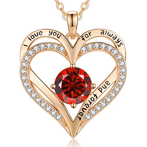 LOUISA SECRET Forever Love Heart collana cuore argento oro rosa mamma