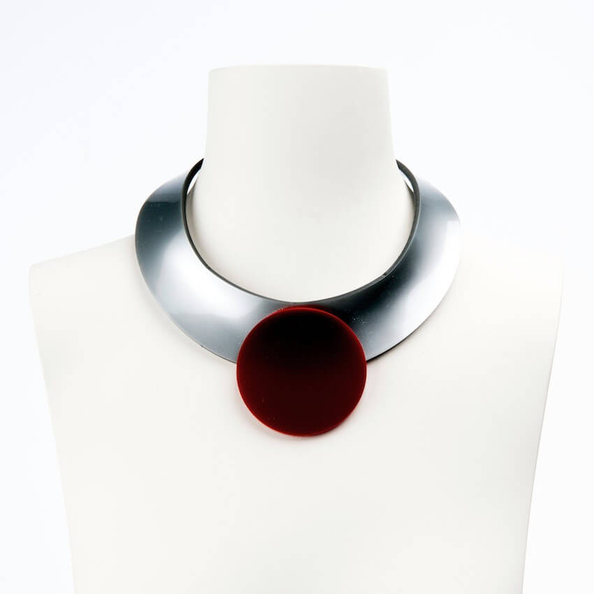 Chic Ad Hoc Cleopatra Collana Girocollo Plexiglass