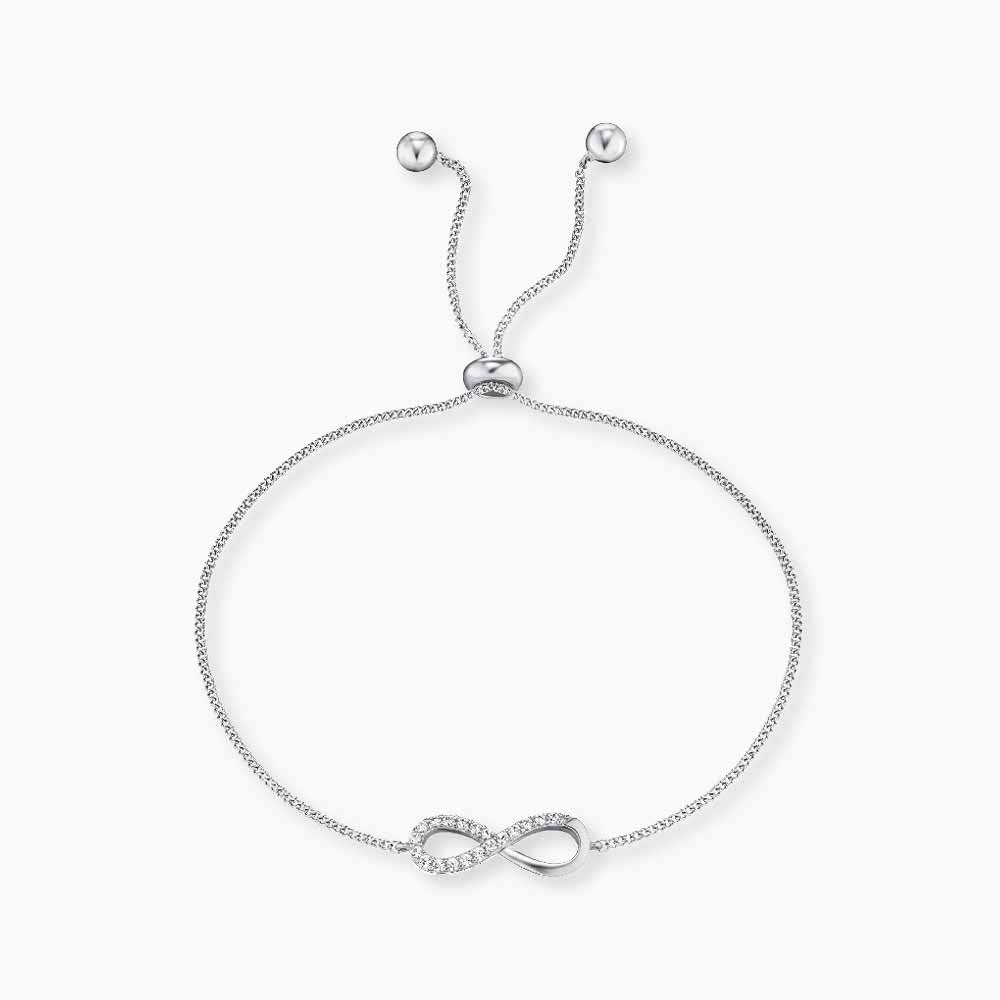 Engelsrufer Infinity bracciale argento 925 zirconia