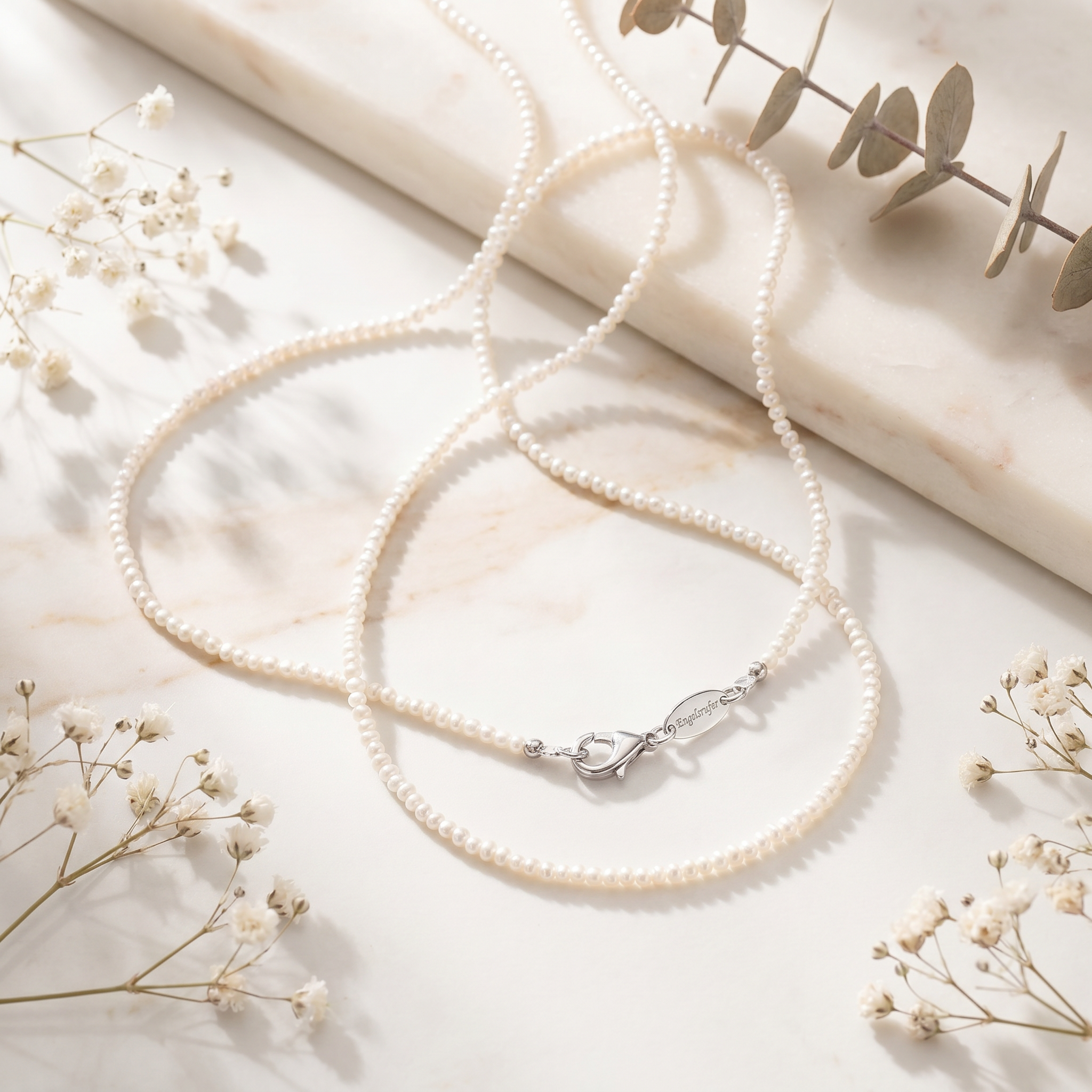 Engelsrufer Ketten collana bracciale perle acqua dolce argento