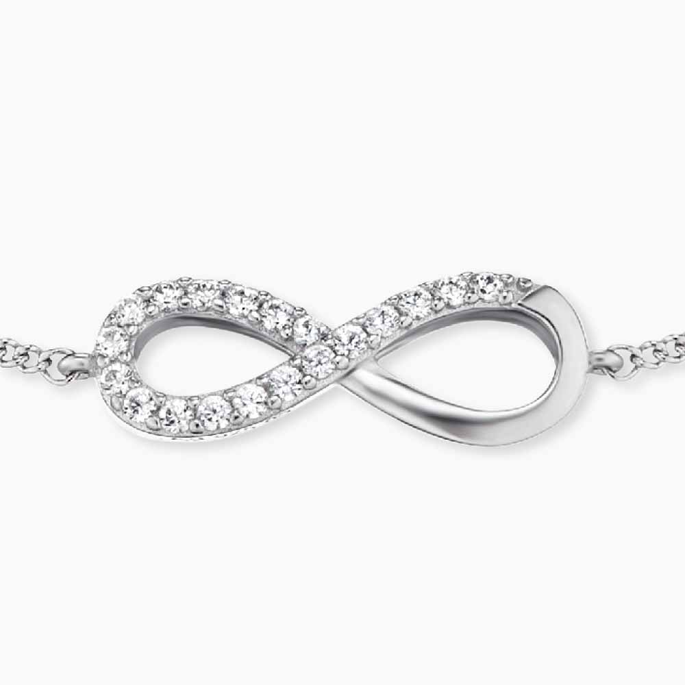 Engelsrufer Infinity bracciale argento 925 zirconia