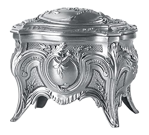 INFINIONLY Portagioie Quadrato Vintage Lega Stagno Rose
