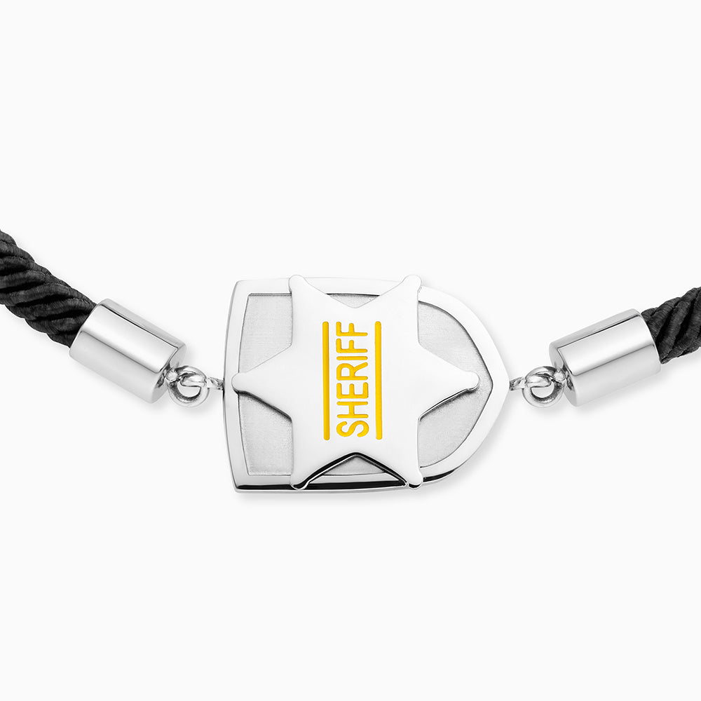 Engelsrufer Sheriff bracciale bambino acciaio smalto