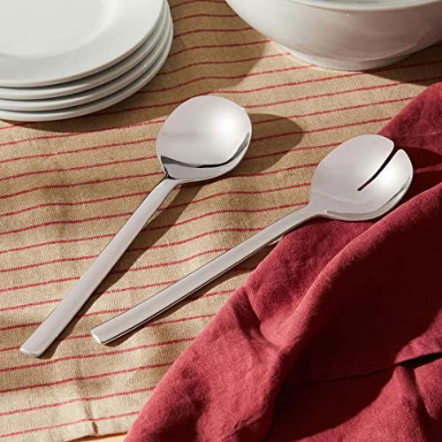 Alessi Ovale REB09/14 Posate Insalata Acciaio Lucido 18/10