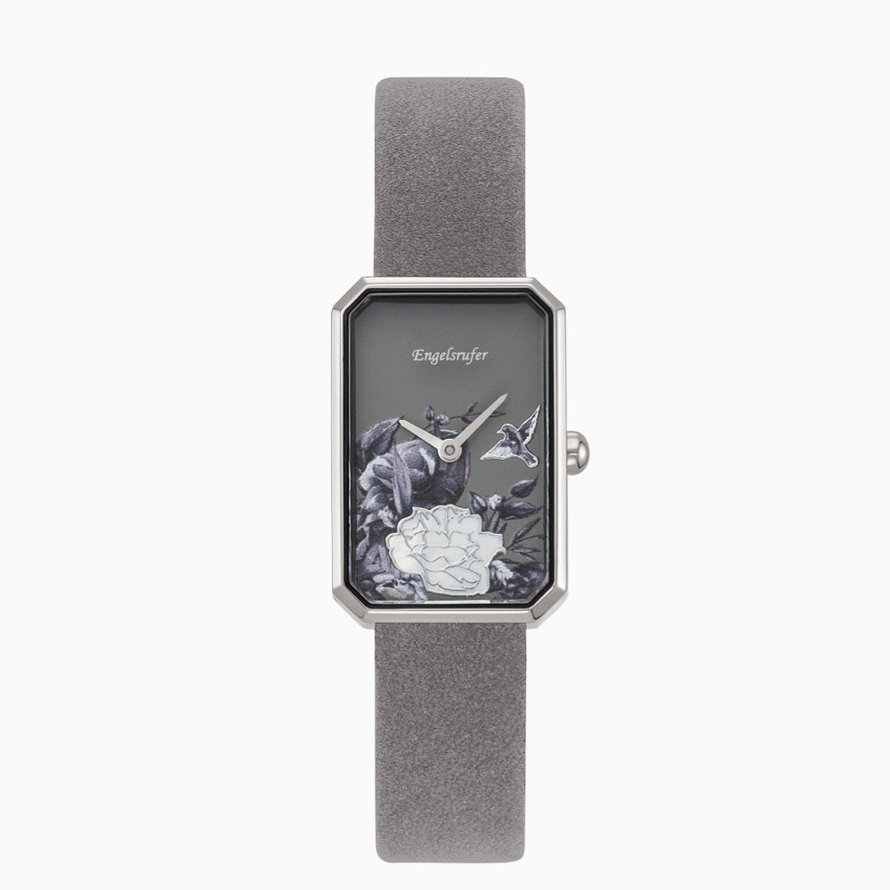 Engelsrufer Set Orologio Fiore + Bracciale Cuore Marcasite