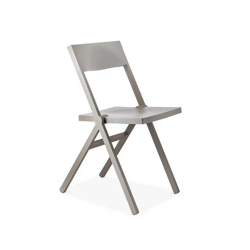 Alessi Piana ASPN7032 sedia pieghevole grigia polipropilene