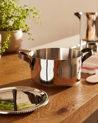 ALESSI Accessori cucina Edo PU100S7 set pentole acciaio 7 pezzi