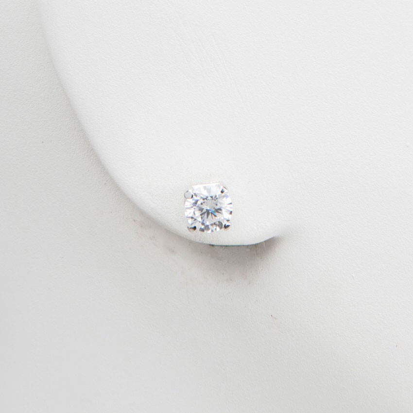 Chic Ad Hoc Orecchino Punto Luce Oro Zircone 7mm