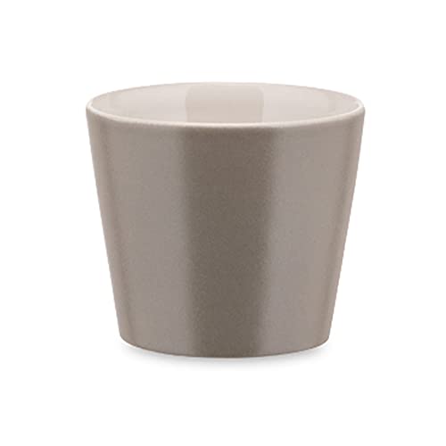 Alessi Tonale DC03/76 Tazzina Ceramica Grigio Chiaro Set 4