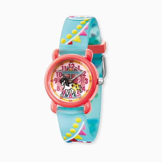 Engelsrufer Kinder orologio bambina giostra con astuccio