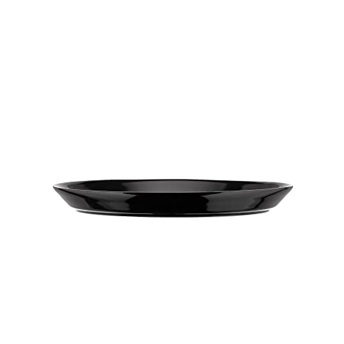 Alessi Tonale DC03/5 B Set 4 Piatti Dessert Nero Grès