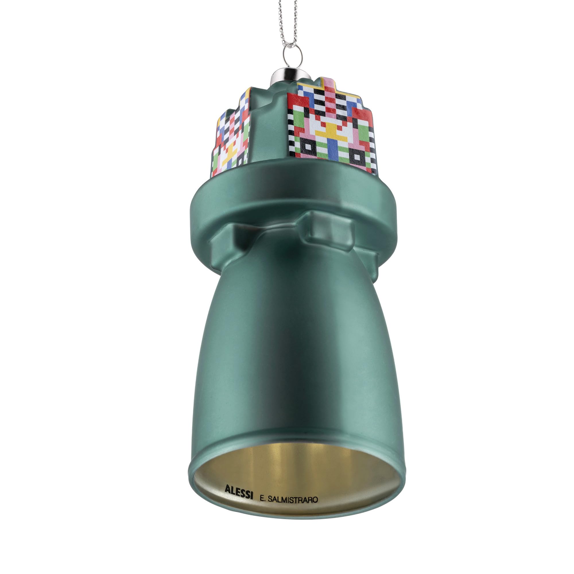 Alessi Holyhedrics Bell ESA06/3 Campana Vetro Soffiato 12 cm