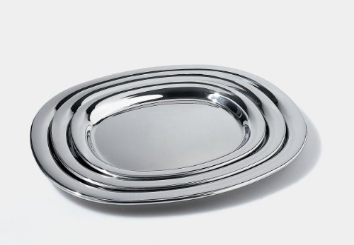 Alessi JM13/30 piatto da portata acciaio 30 cm