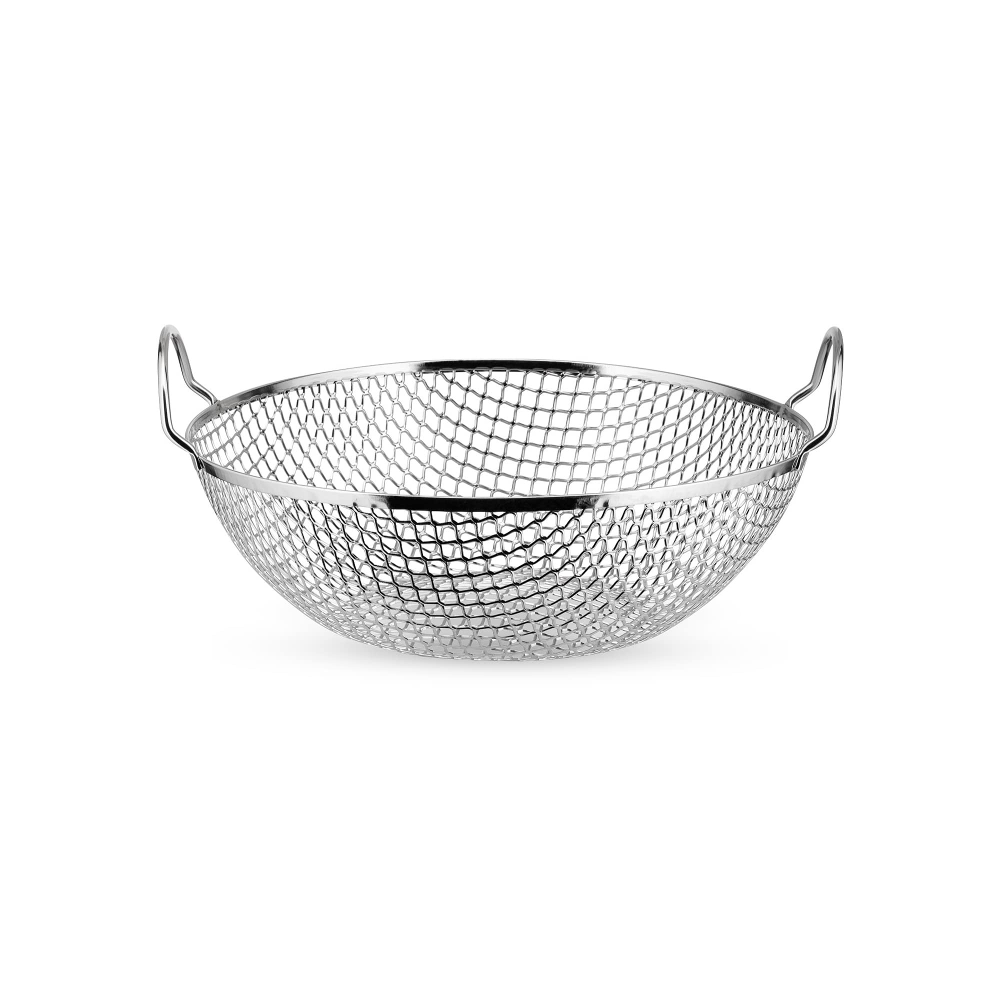 Alessi AC04 B fruttiera scolatoio acciaio 24,9 cm