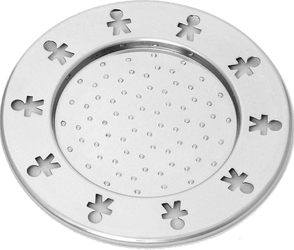 Alessi Girotondo AKK80/13 sottobicchiere acciaio lucido 18/10
