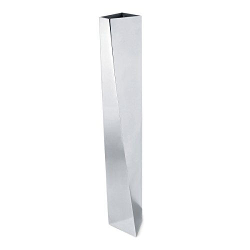 Alessi Crevasse ZH01 Vaso Fiori Acciaio 42 cm
