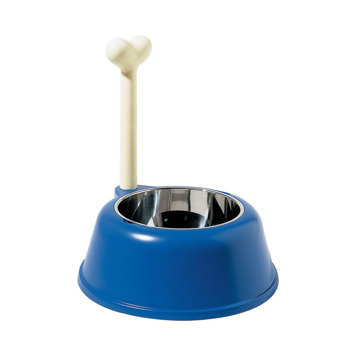 Alessi Lupita AMMI02 B ciotola per cani nera acciaio inox
