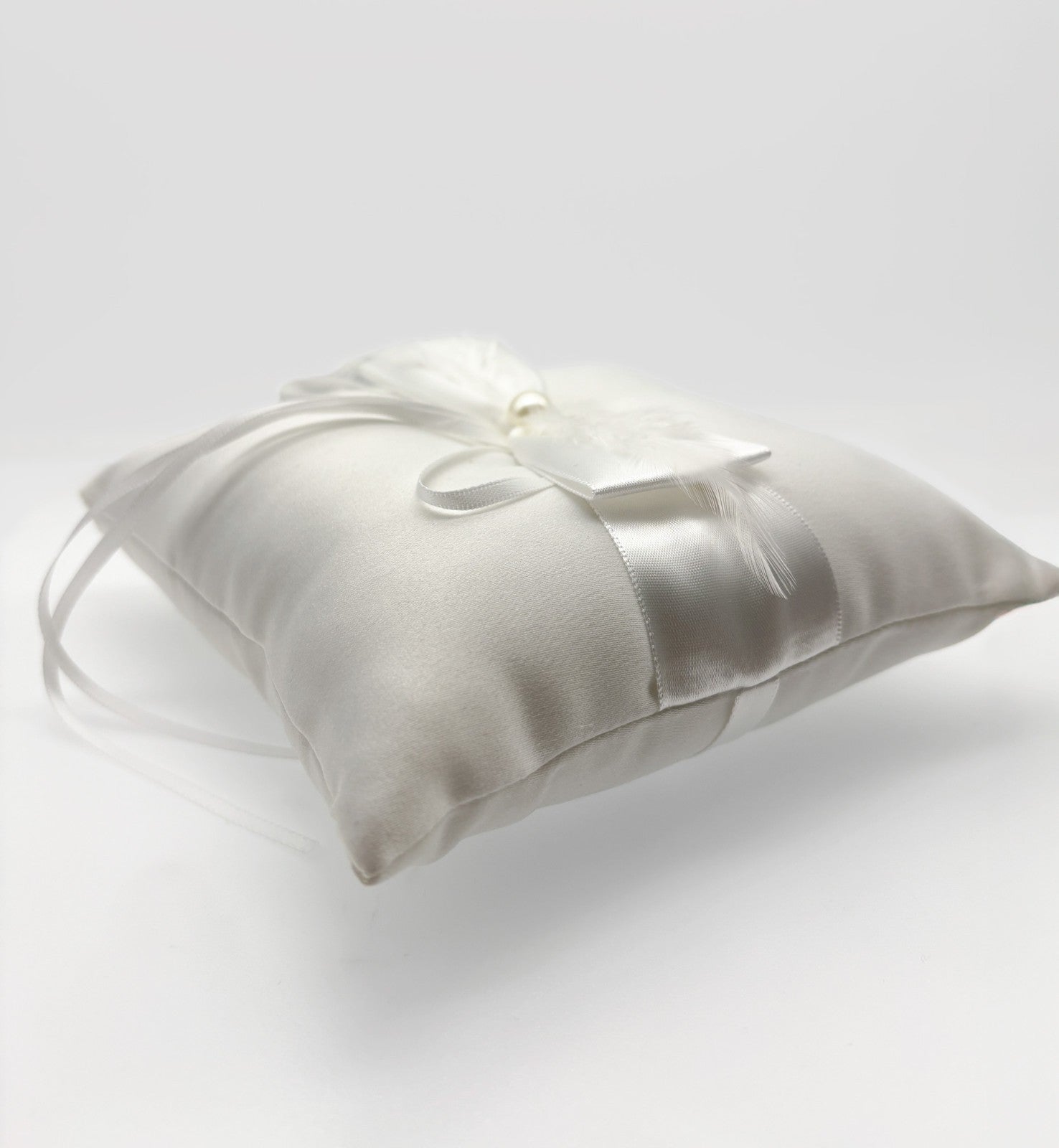 Engelsrufer Love Stories cuscino portafedi crema 15x15 cm