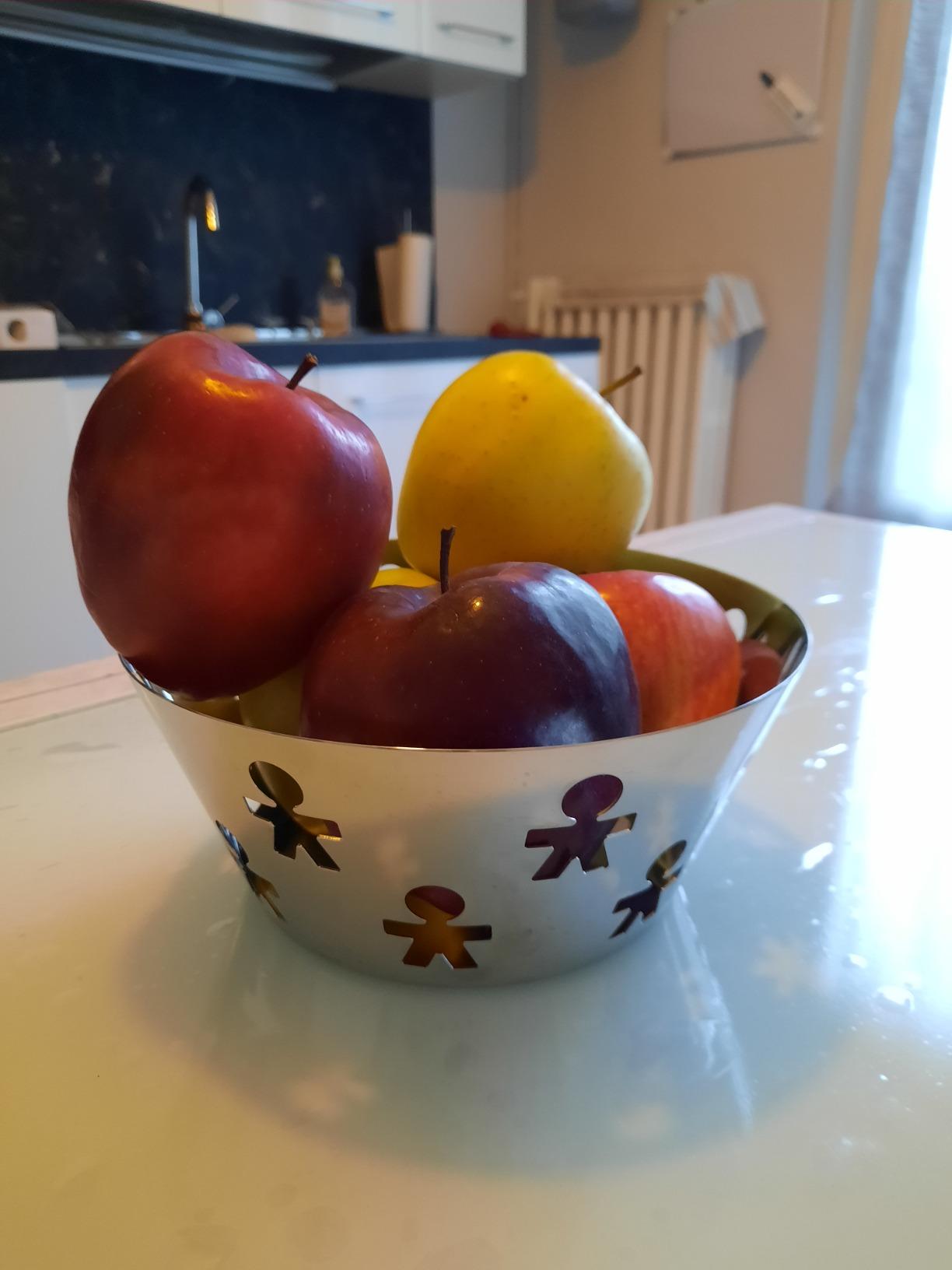 Alessi Girotondo AKK04 Cestino Acciaio Traforato 23 cm