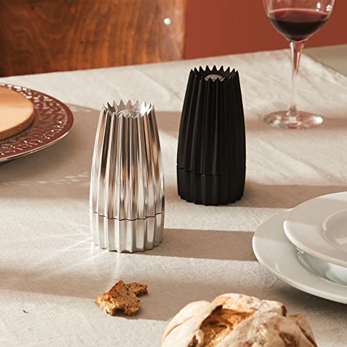 Alessi Grind Macinasale Pepe Spezie Alluminio Argento 14 cm