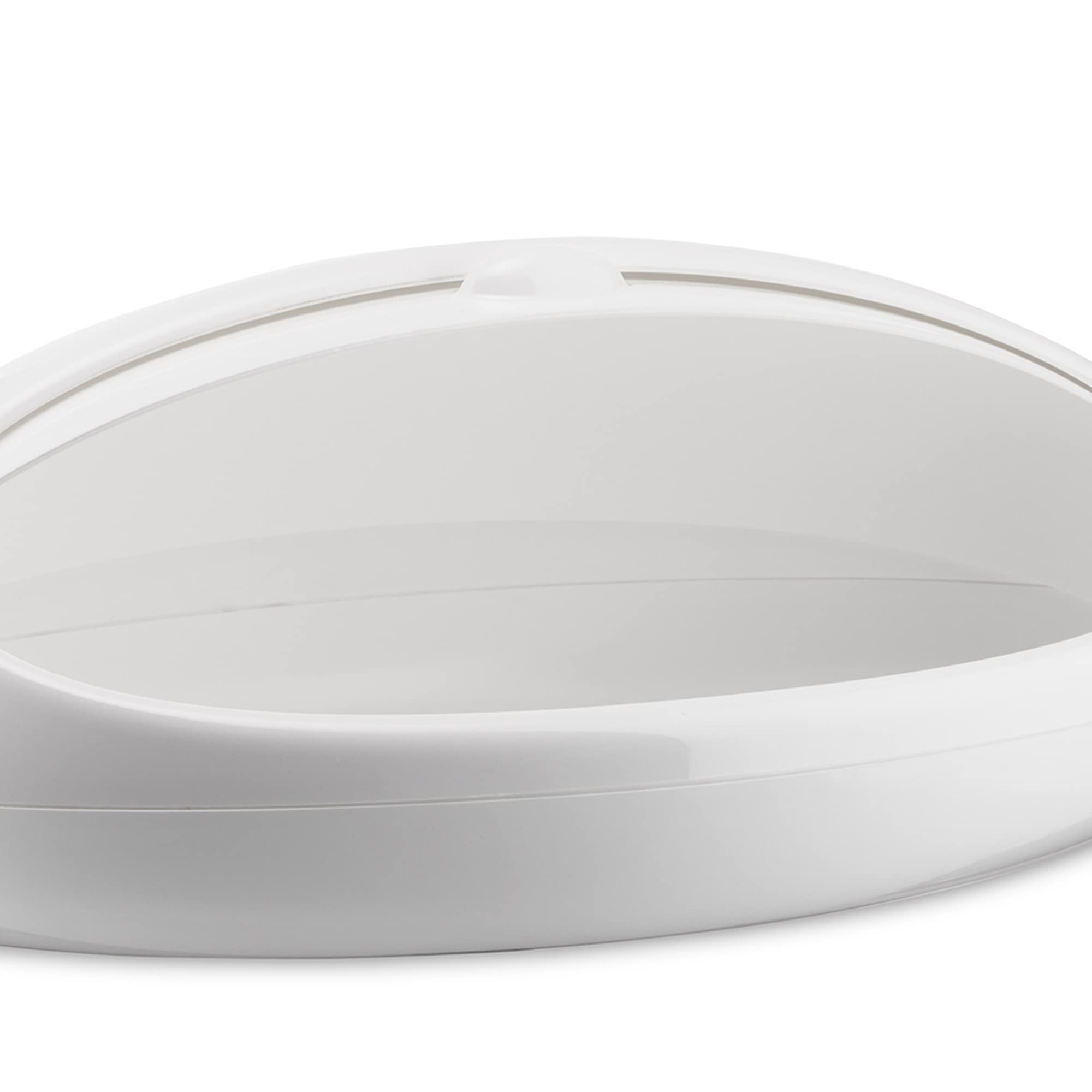 Alessi Gnam ASG22 W Portapane Bianco 46 cm Resina