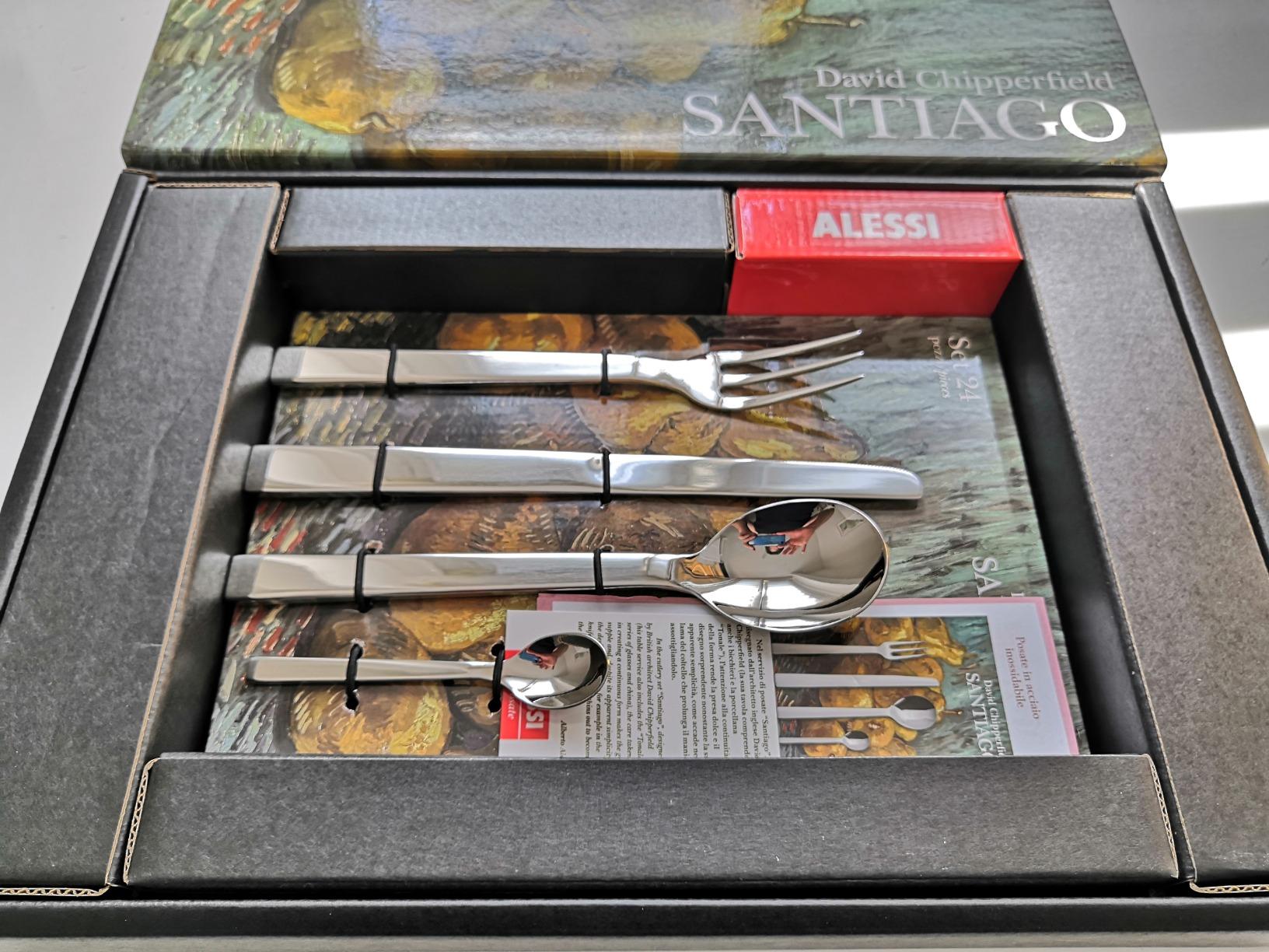 Alessi Santiago DC05S24 Servizio Posate 24 Pezzi Lucido