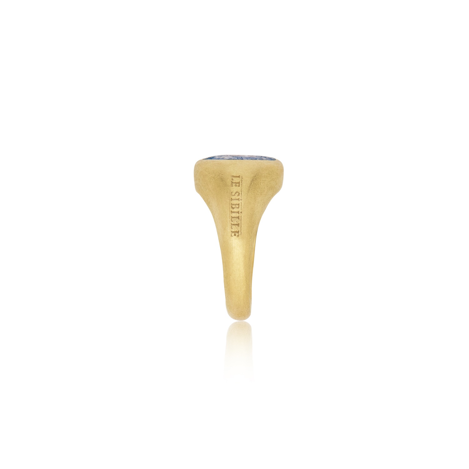 Le Sibille Grifone Ring anello oro 18kt mosaico romano