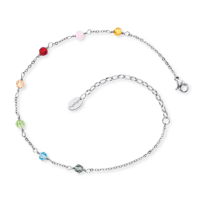 Engelsrufer Cavigliera Acciaio Perle Multicolor 22-27 cm