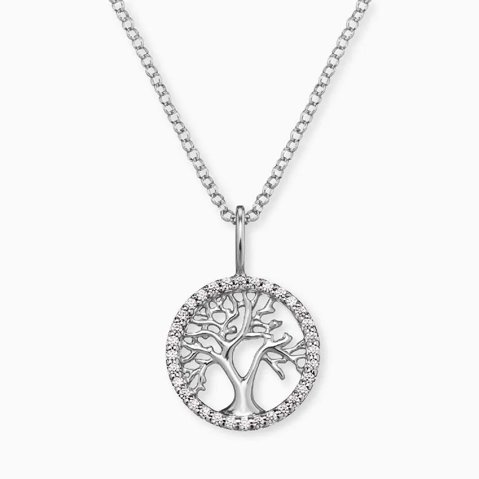 Engelsrufer Albero Vita collana argento zirconia regolabile