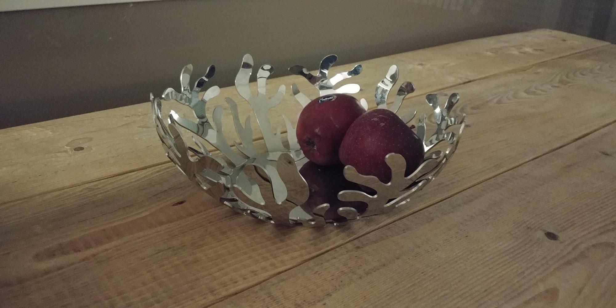 Alessi Mediterraneo ESI01/29 fruttiera acciaio 29 cm