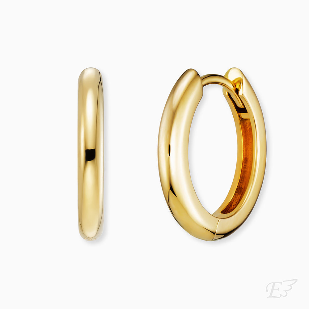 Engelsrufer Lola orecchini a cerchio argento oro