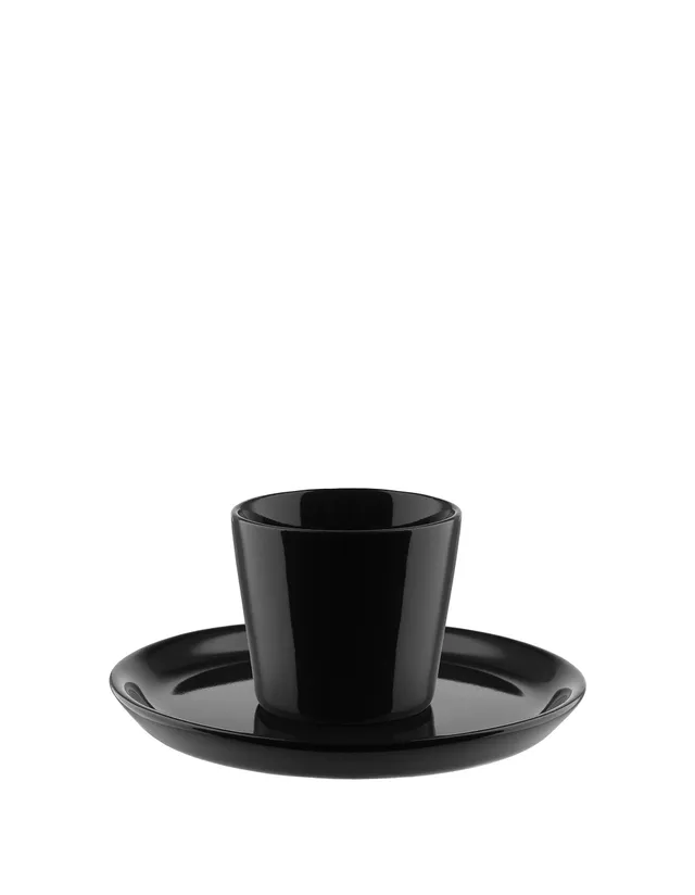ALESSI DOMENICO Tavola DC03/76 B tazzine caffè nero 4pz