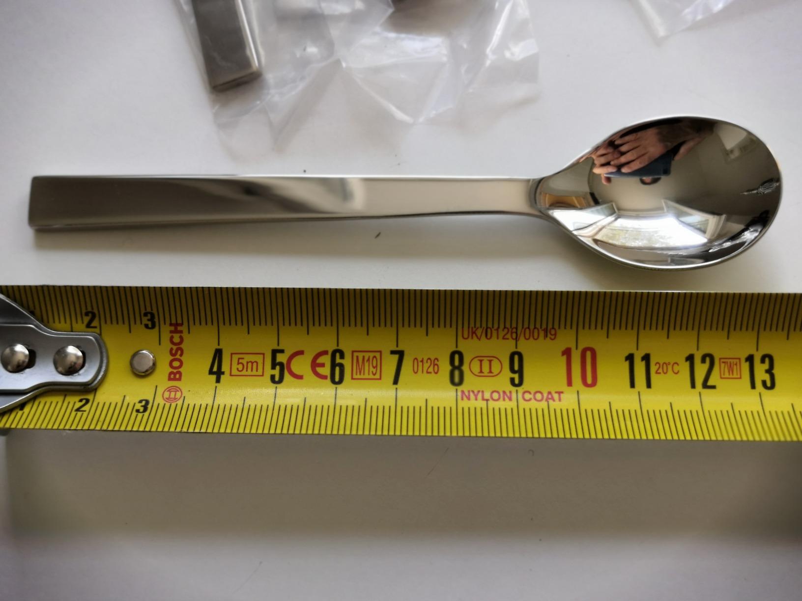 Alessi Santiago DC05/7 cucchiaino da tè acciaio set 6 13 cm