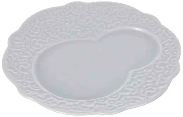 Alessi Dressed Piatto Colazione Porcellana Bianca 4 pz