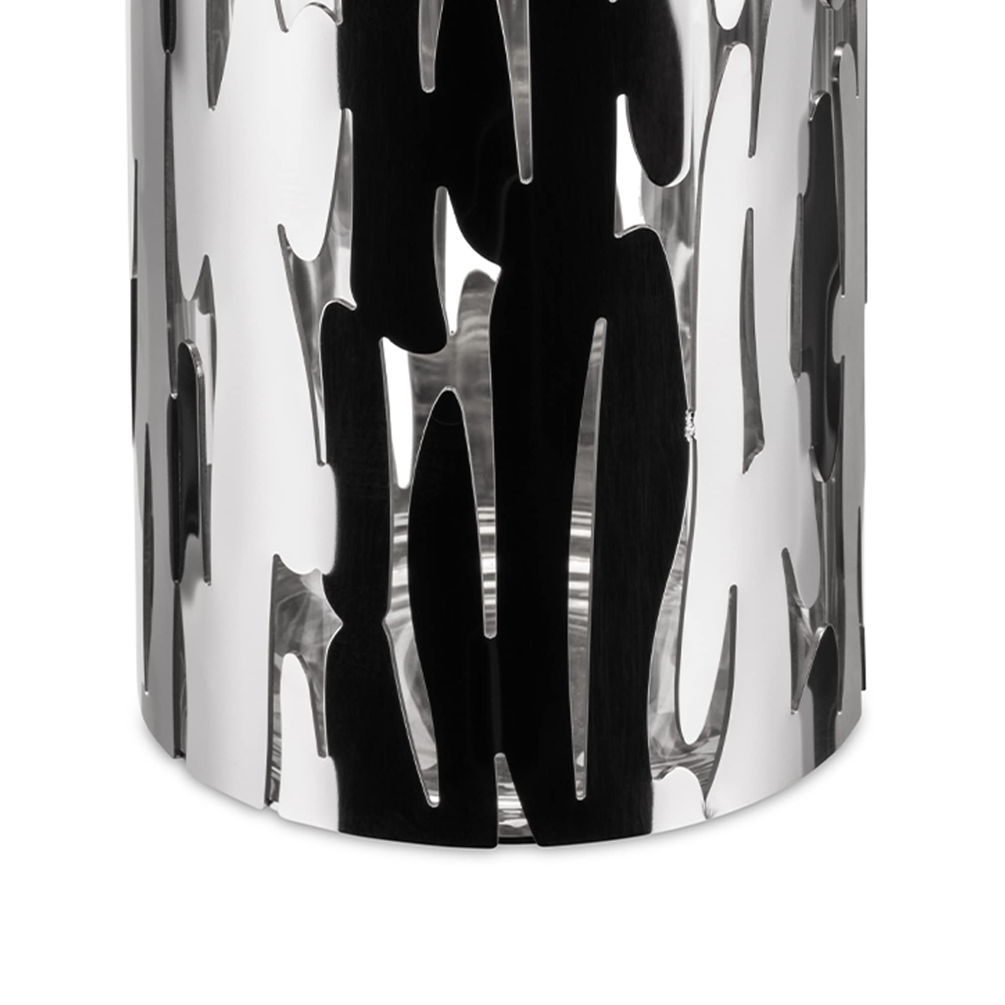 Alessi Barkvase BM05 vaso fiori acciaio lucido