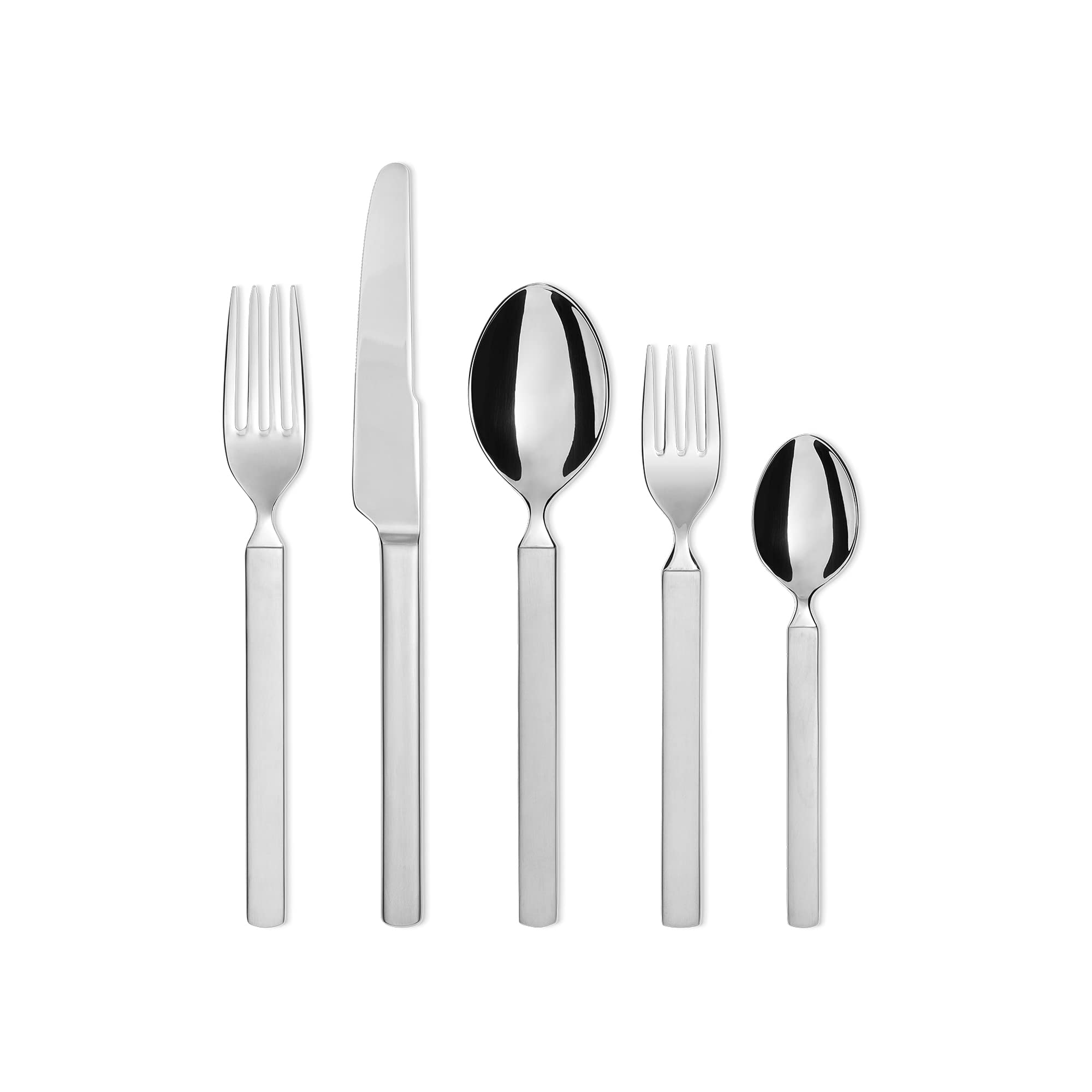 Alessi Dry 4180/2 forchette da tavola set 6 acciaio