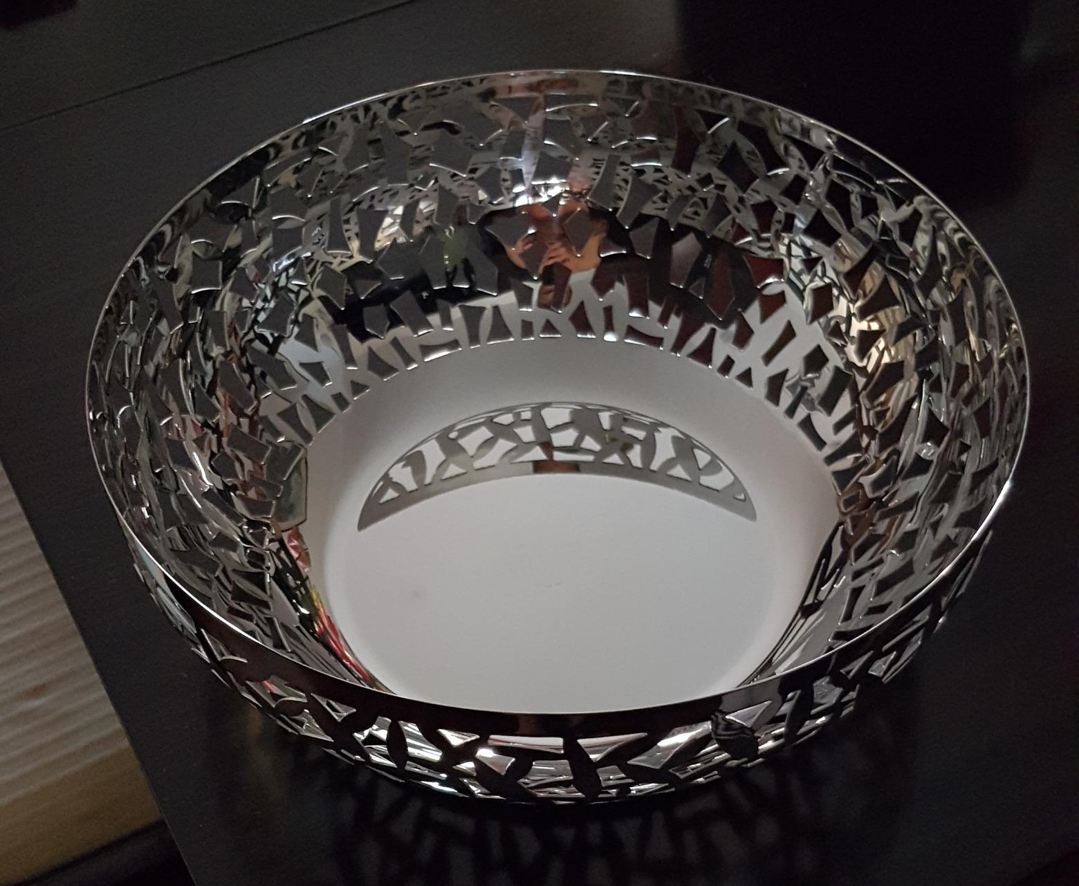 Alessi Cactus MSA04/29 Portafrutta Traforato 29 cm Inox
