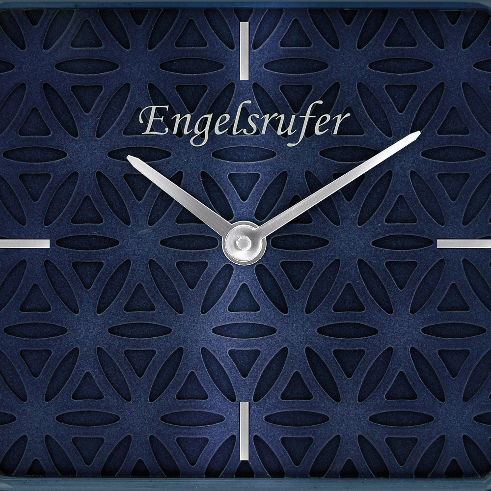 Engelsrufer Uhren Lebensblume orologio acciaio blu mesh