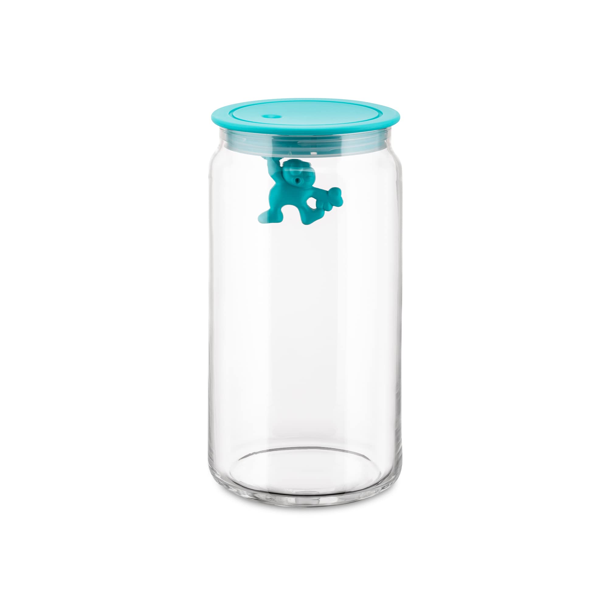 Alessi AMDR04 AZ Gianni Barattolo Vetro Azzurro 700 ml