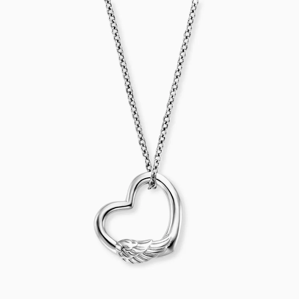 Engelsrufer With Love collana argento cuore regolabile