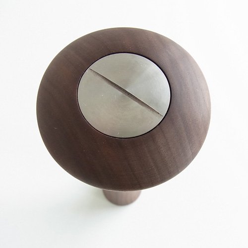Alessi PZ01 macinapepe legno noce marrone 29,5 cm