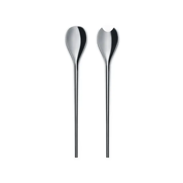 Alessi Human BMGS02 posate insalata acciaio 29,8 cm