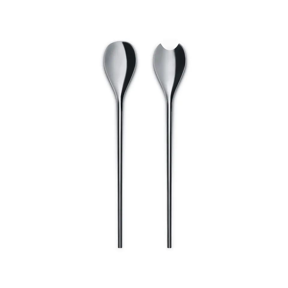 Alessi Human BMGS02 posate insalata acciaio 29,8 cm