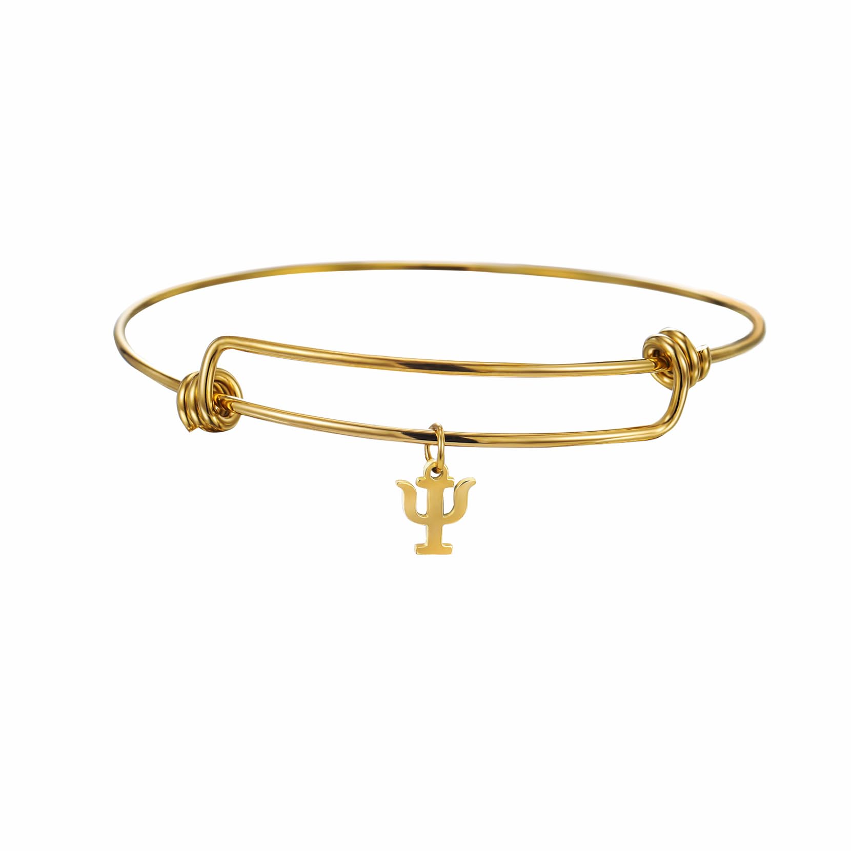 EUEAVAN bracciale Psi argento psicologia psicologo