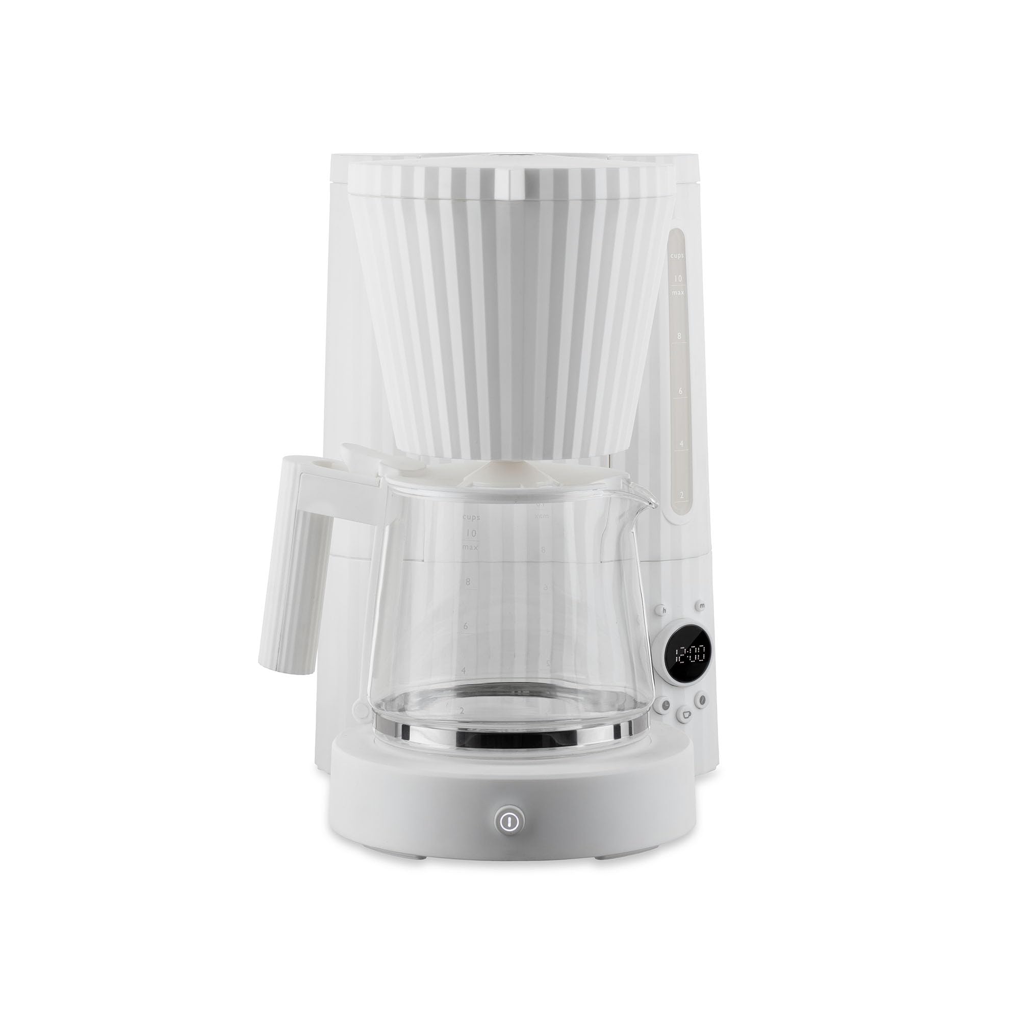 Alessi Plissé MDL14 W macchina caffè filtro bianco 150 cl