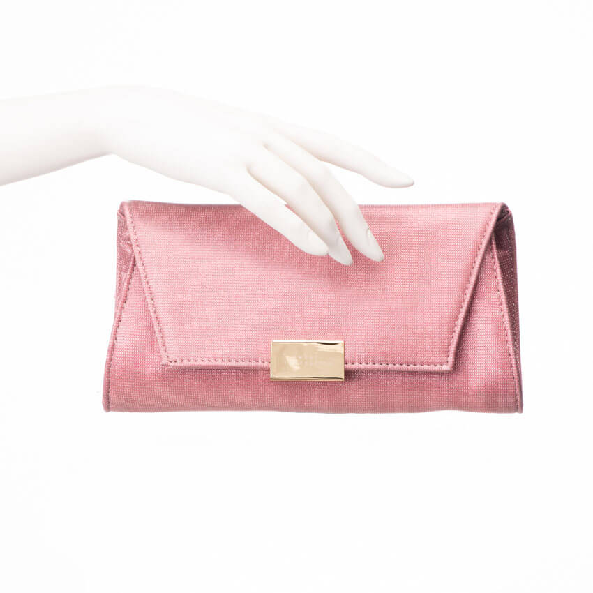 Chic Ad Hoc Minibag Glitter Rosa Antico Pochette