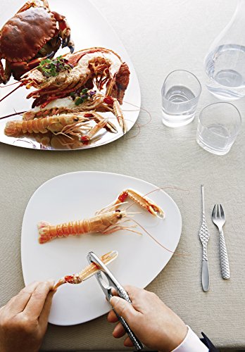 Alessi Colombina Fish FM23/42 schiaccia crostacei acciaio 18/10
