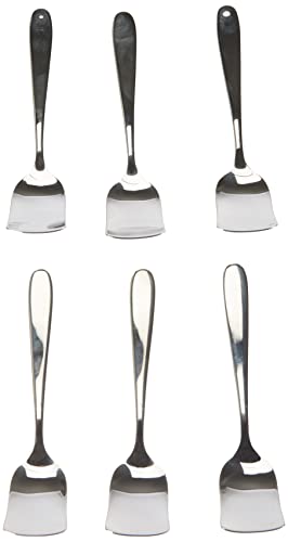 Alessi Nuovo Milano 5180/22 cucchiaini gelato set 6 acciaio